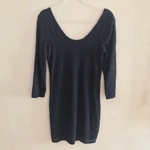 Cotton On Navy Lace Dress